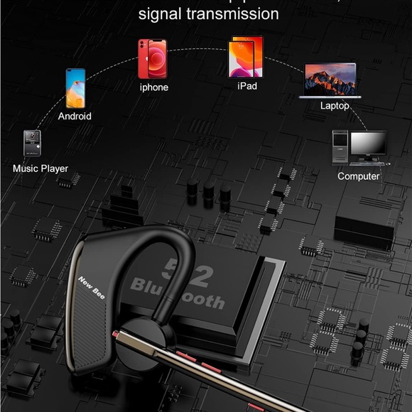 Bluetooth headset, wireless with display charging case - Picture 7 of 7